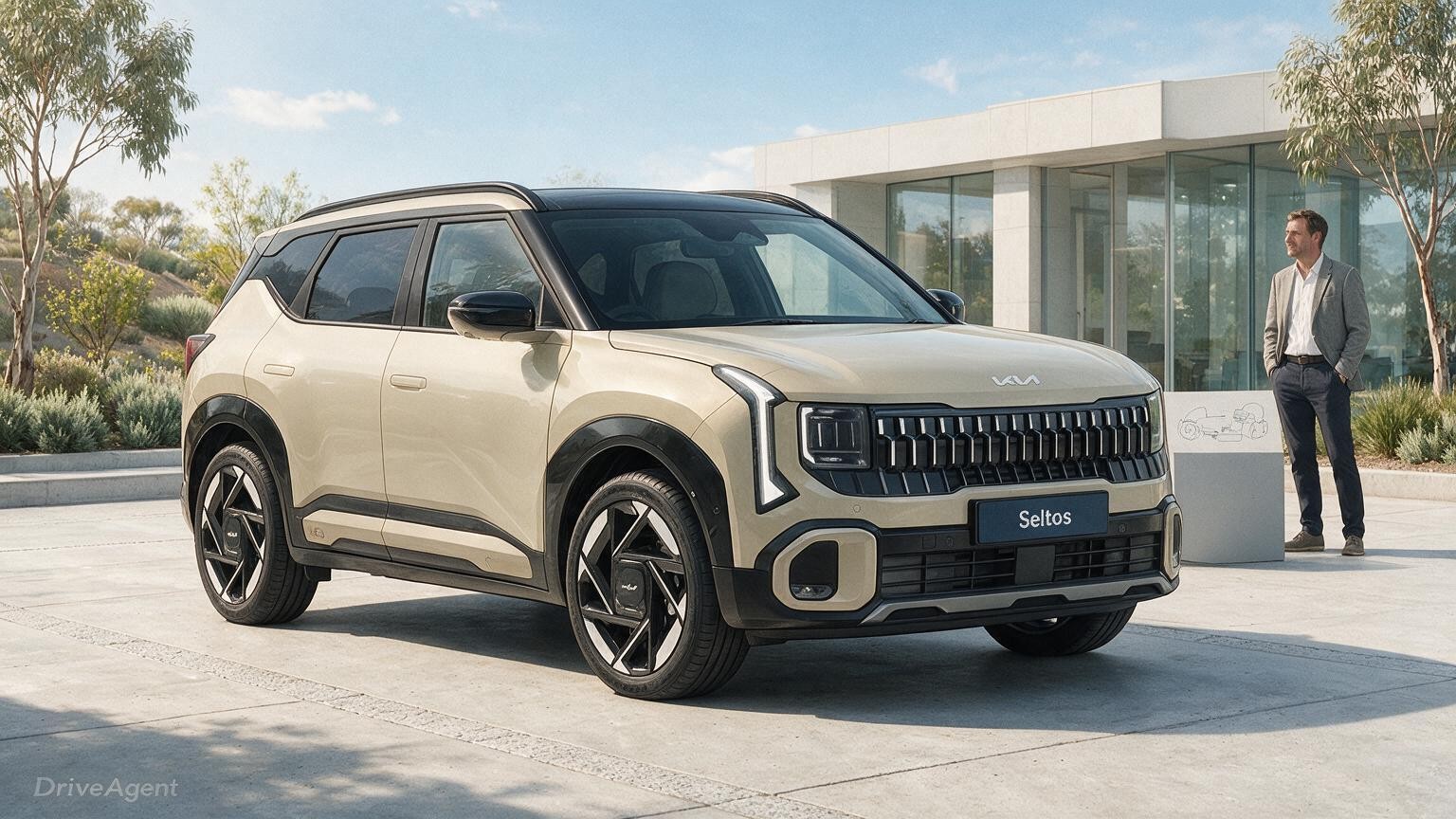 DriveAgent illustration of the Kia Seltos