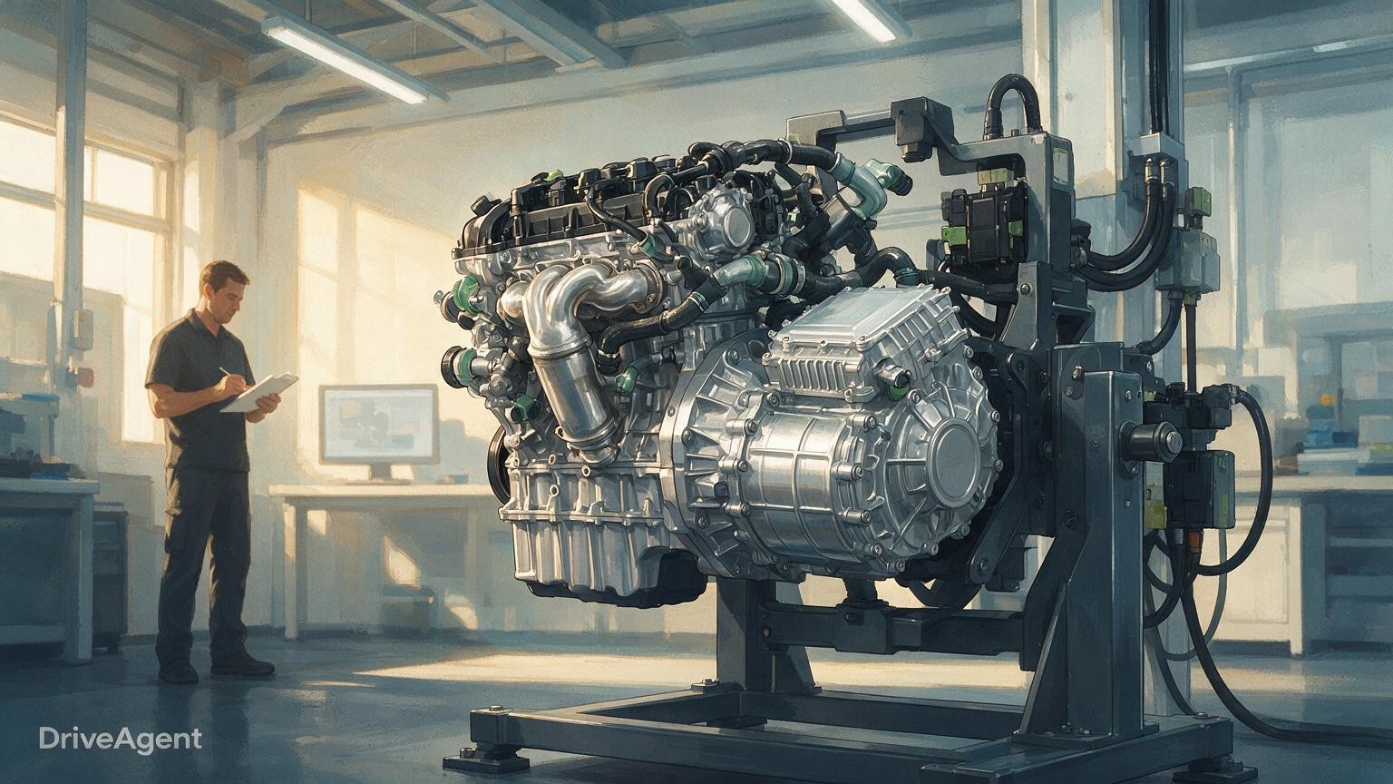 Concept illustration for: Toyota unveils next-generation 1.5-litre hybrid system for future multi-pathway platforms