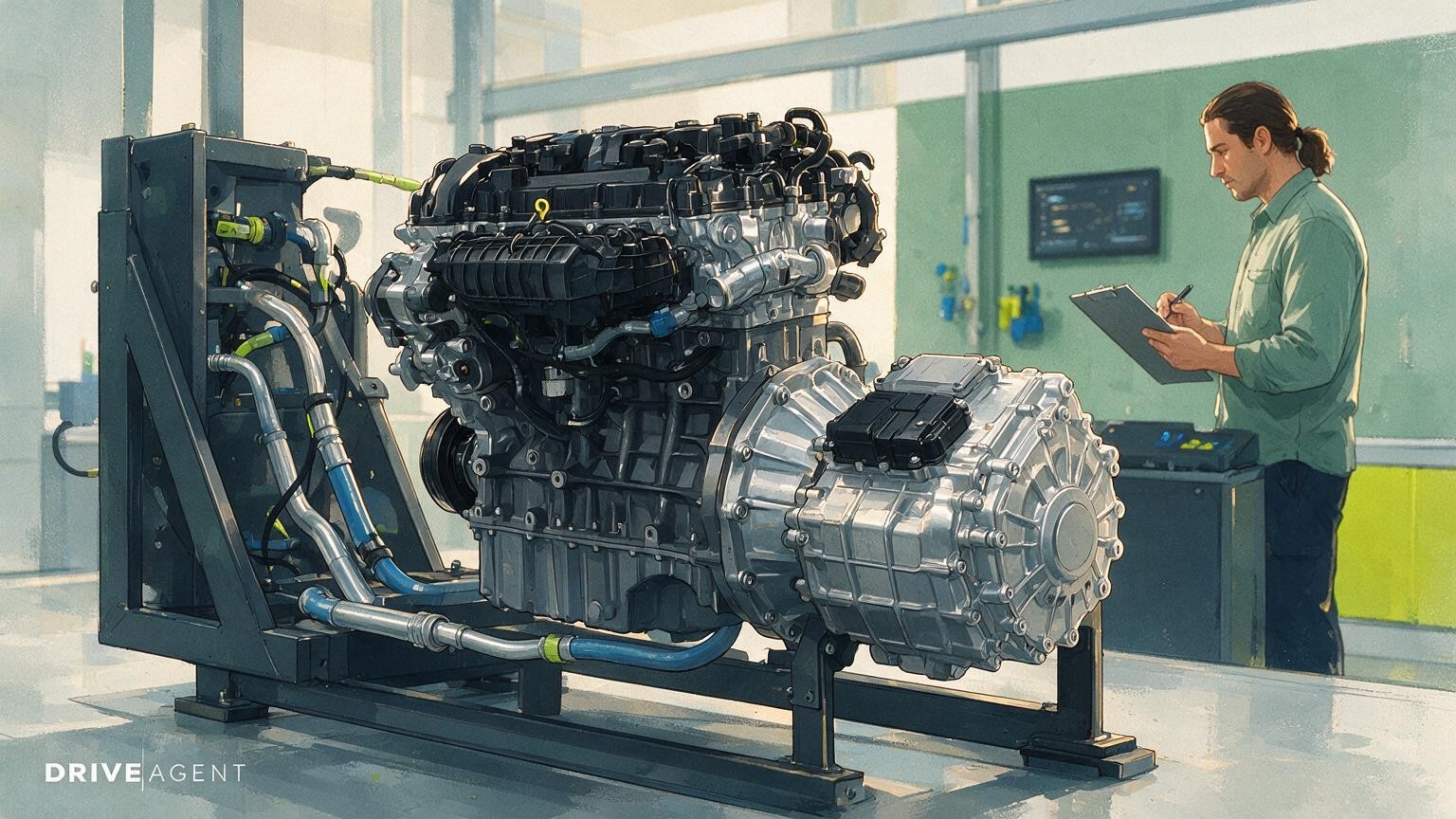 Concept illustration for: Toyota unveils next-generation 1.5-litre hybrid system for future multi-pathway platforms