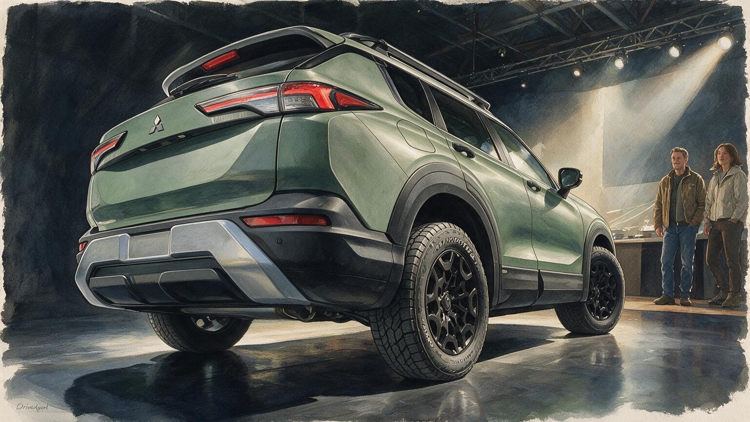 DriveAgent illustration of the Mitsubishi Outlander Diamond Trail Edition