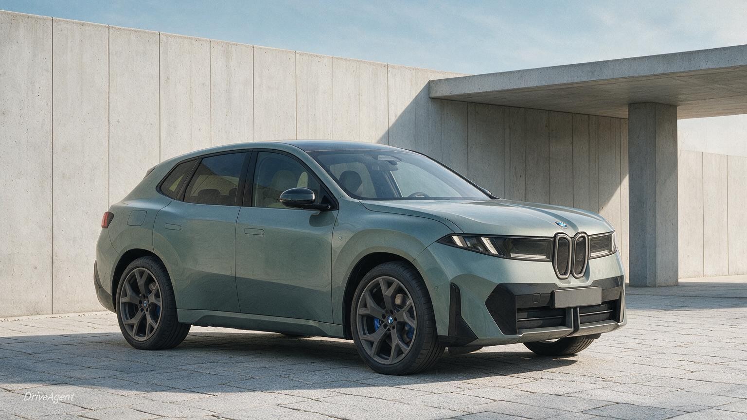 DriveAgent illustration of the BMW iX4 50 xDrive