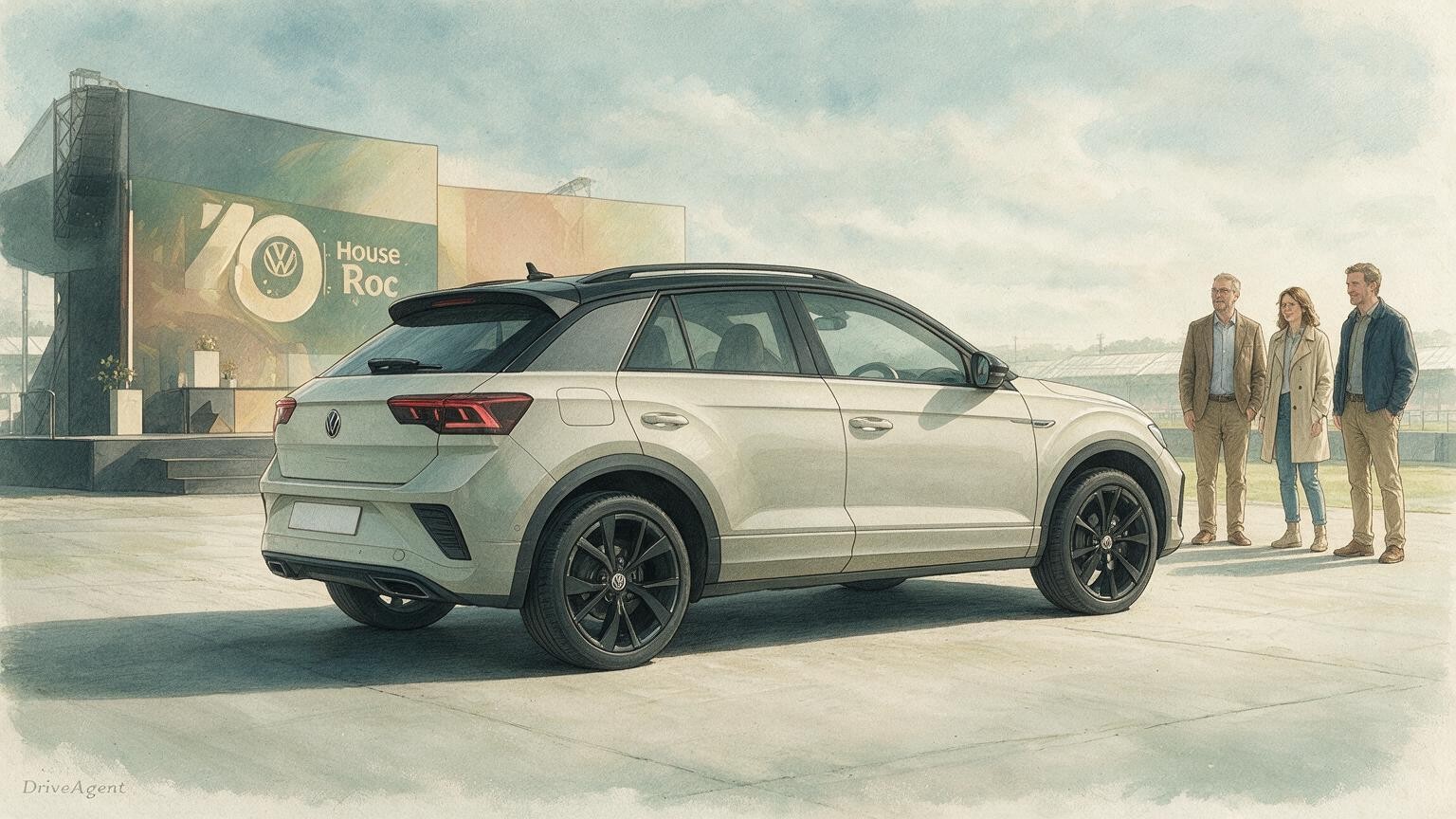 DriveAgent illustration of the Volkswagen T-Roc