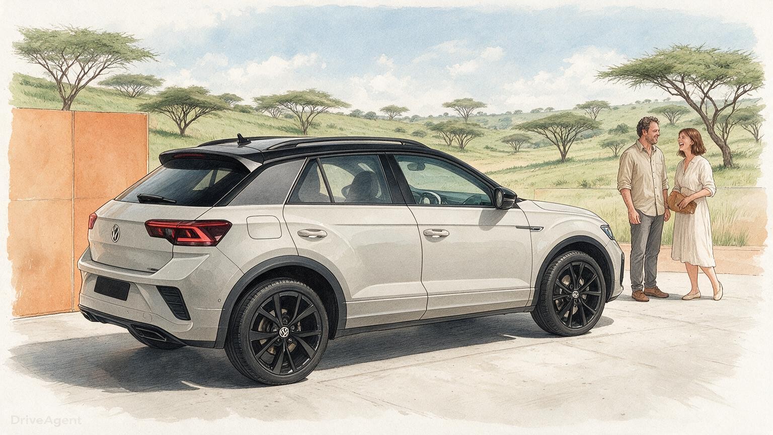 DriveAgent illustration of the Volkswagen T-Roc
