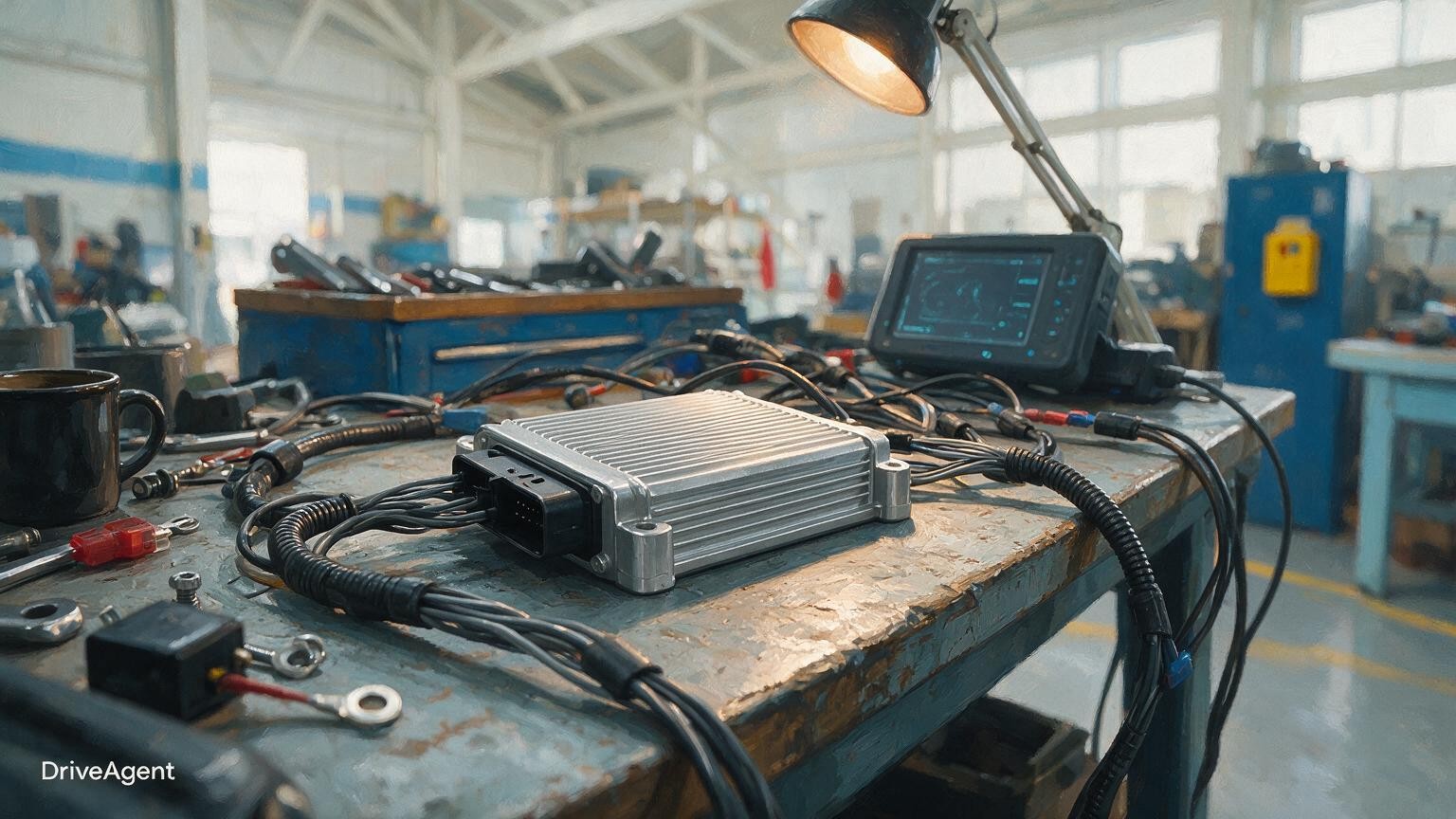 Concept illustration for: BorgWarner lands engine control module contract for unnamed OEM's combustion pick-up platform
