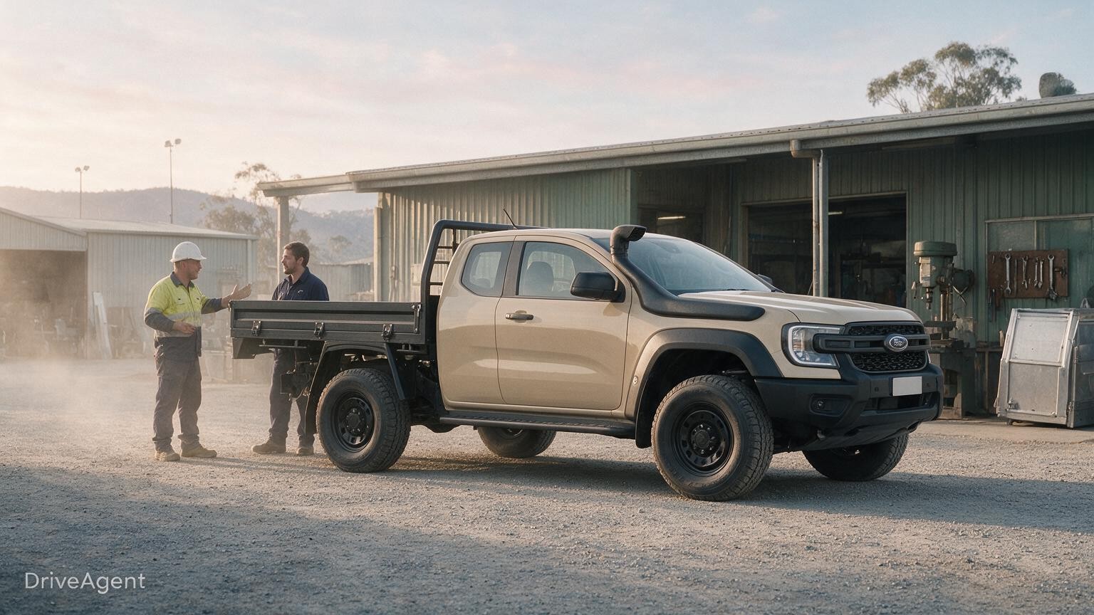 DriveAgent illustration of the Ford Ranger Super Duty
