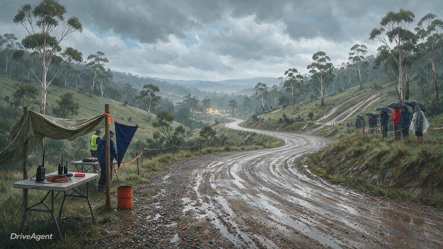 Concept illustration for: Lewis Bates wins Adelaide Hills Rally to extend ARC championship lead