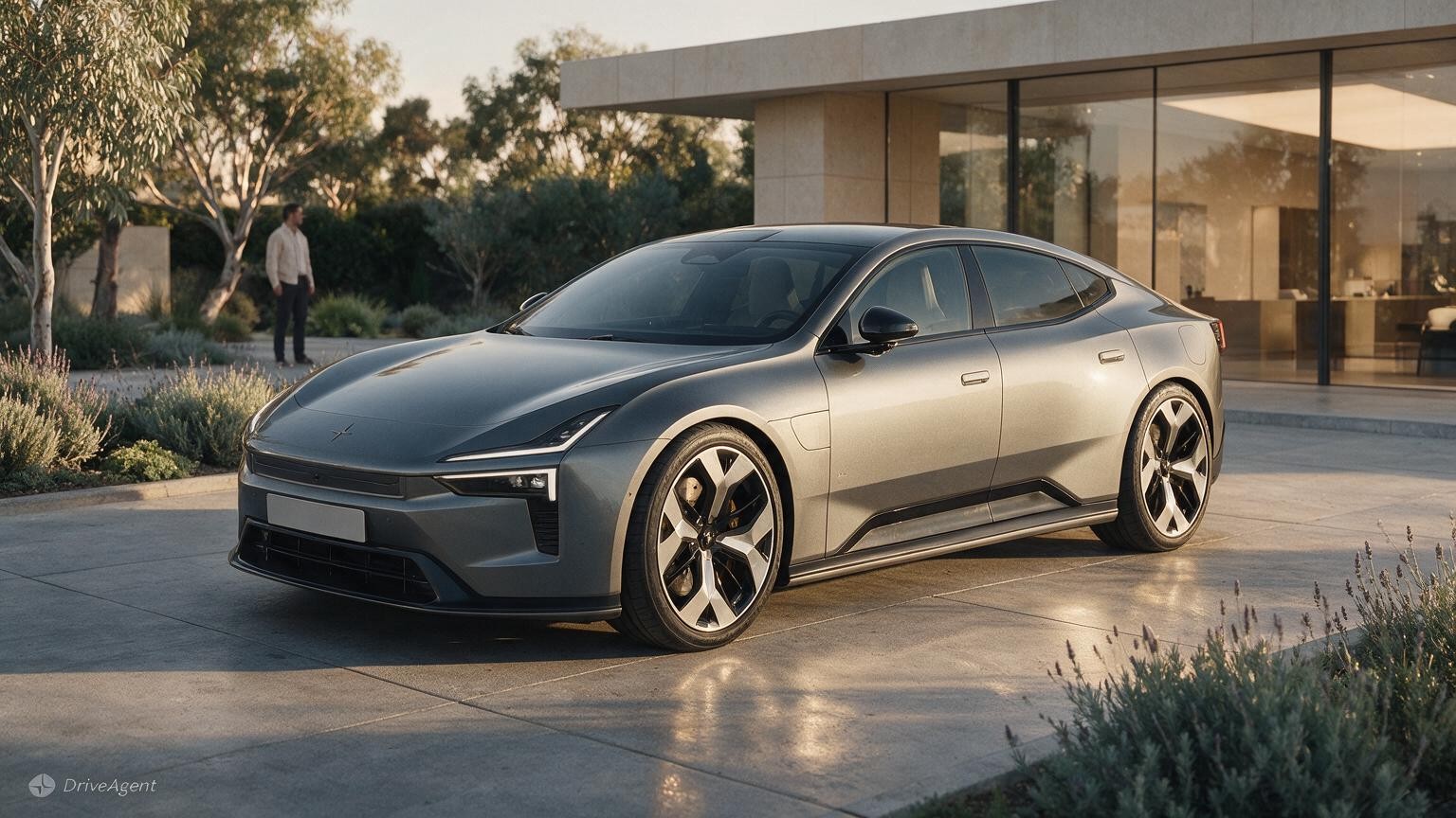 DriveAgent illustration of the Polestar 5