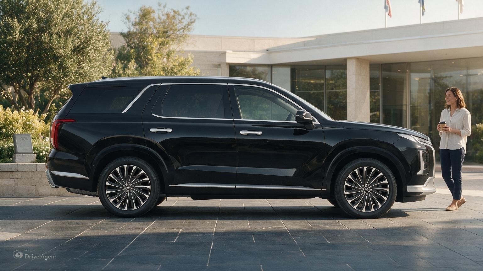 DriveAgent illustration of the Hyundai Palisade
