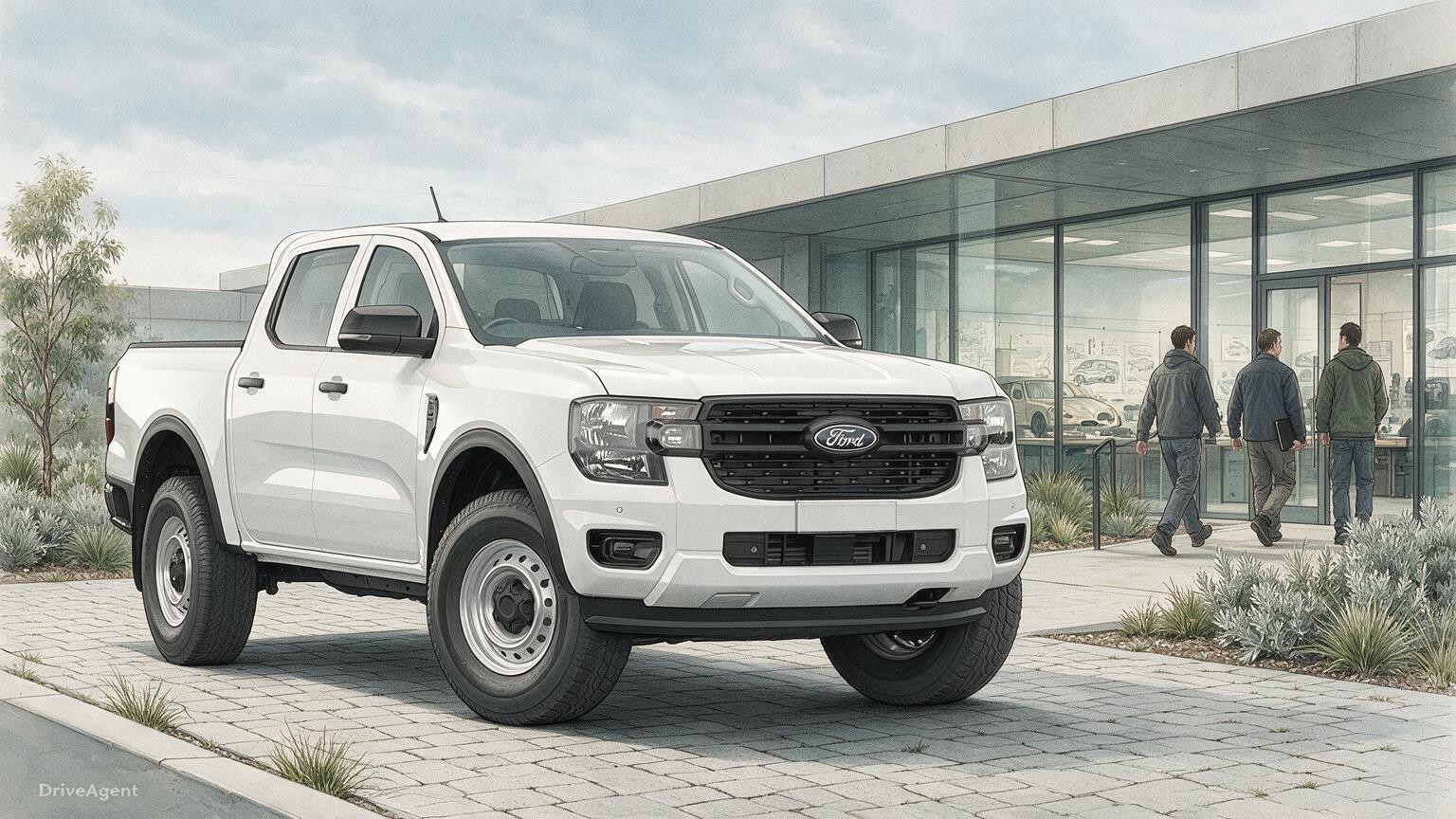 DriveAgent illustration of the Ford Ranger